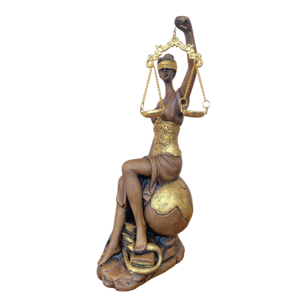 Estátua Deusa da Justiça Globo - Image 2