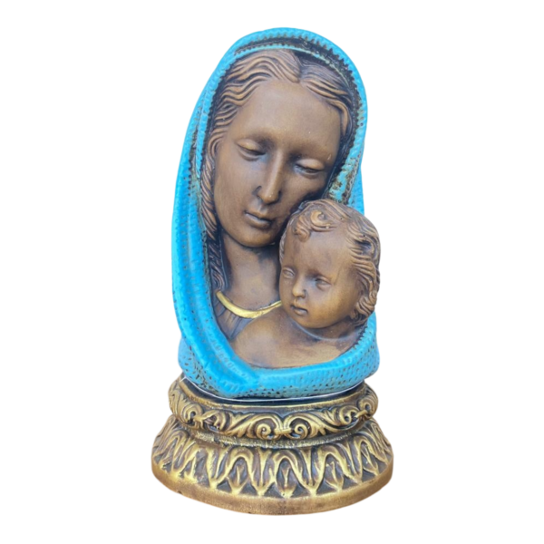 Busto Nossa Senhora e Menino Jesus