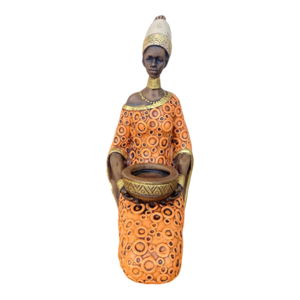 Africana Sentada Vaso - Image 2