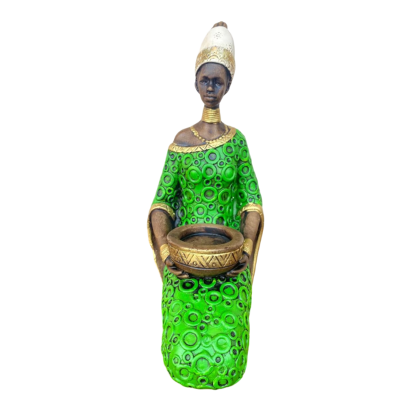 Africana Sentada Vaso - Image 6