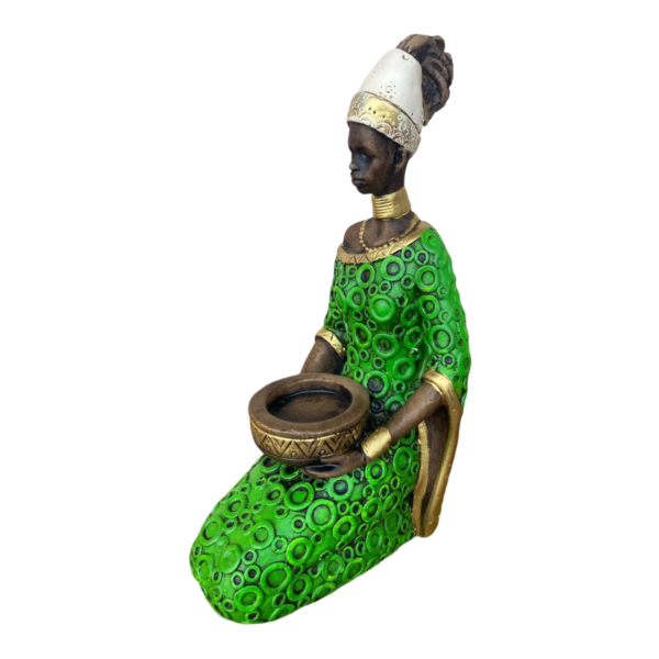 Africana Sentada Vaso - Image 5