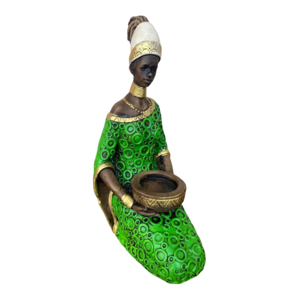 Africana Sentada Vaso - Image 4