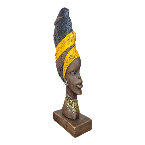 Busto Africana c/ Turbante - Image 2