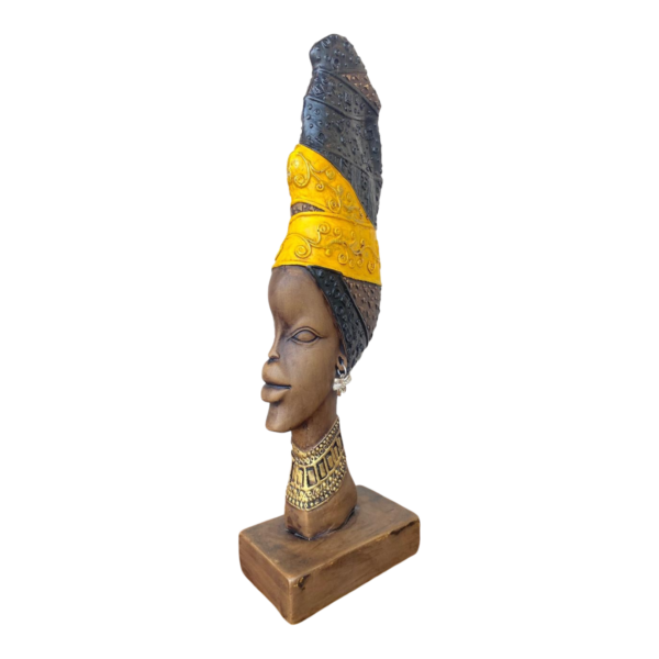 Busto Africana c/ Turbante - Image 3