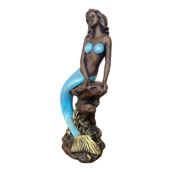 Sereia na Rocha Envelhecida - Image 6