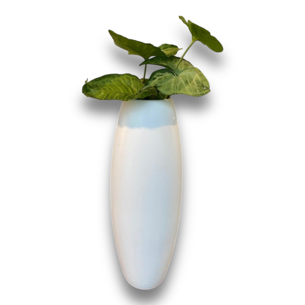 Vaso Decorativo Classic Grande em Ceramica Branco - Image 2