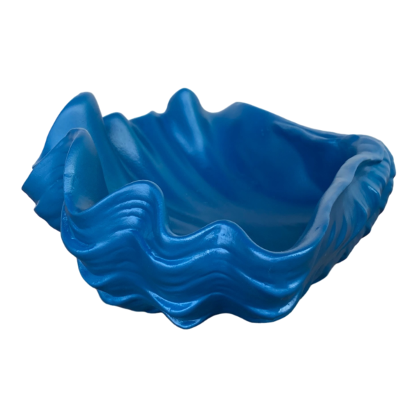 Centro de Mesa Concha em Ceramica Azul - Image 2