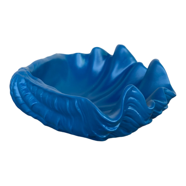 Centro de Mesa Concha em Ceramica Azul - Image 4