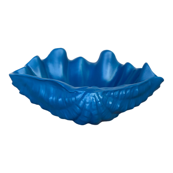 Centro de Mesa Concha em Ceramica Azul - Image 3