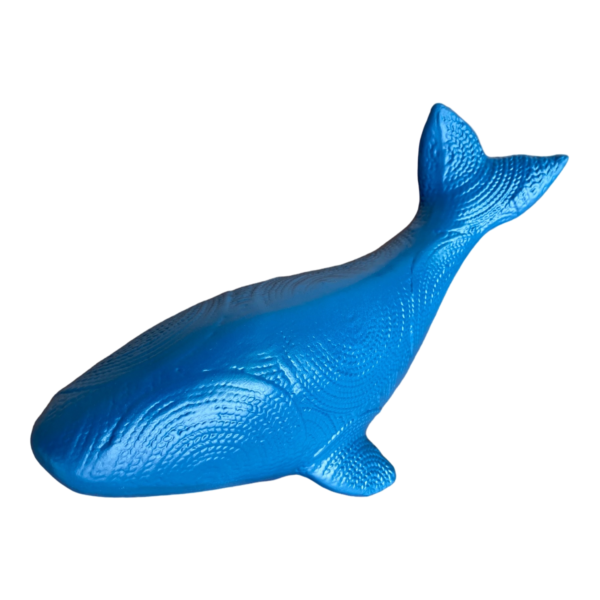 Baleia Texturizada Azul em Ceramica MD - Image 2