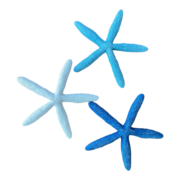 Trio Estrelas Mesa em Resina 16 Cm