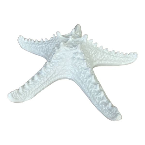 Estrela Mesa Ceramica Branca 30cm - Image 3