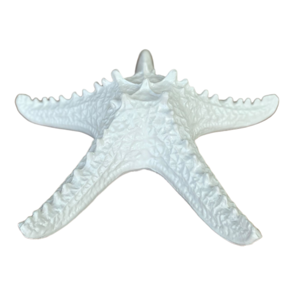 Estrela Mesa Ceramica Branca 30cm - Image 2