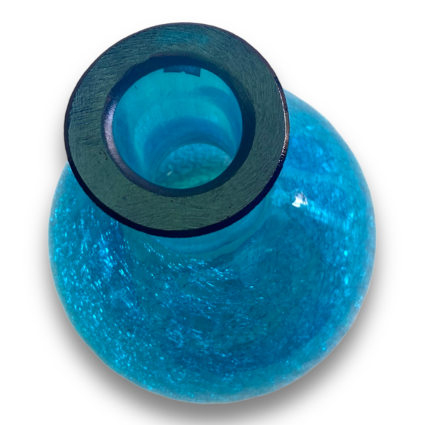 Vaso Glass Craquele Azul - Image 2