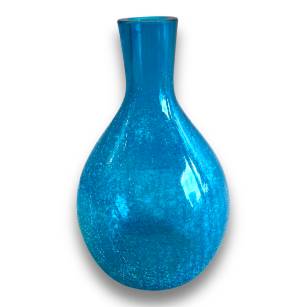 Vaso Glass Craquele Azul - Image 3