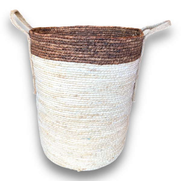 Cesto Fibra Natural Corda PQ 33 x 40cm