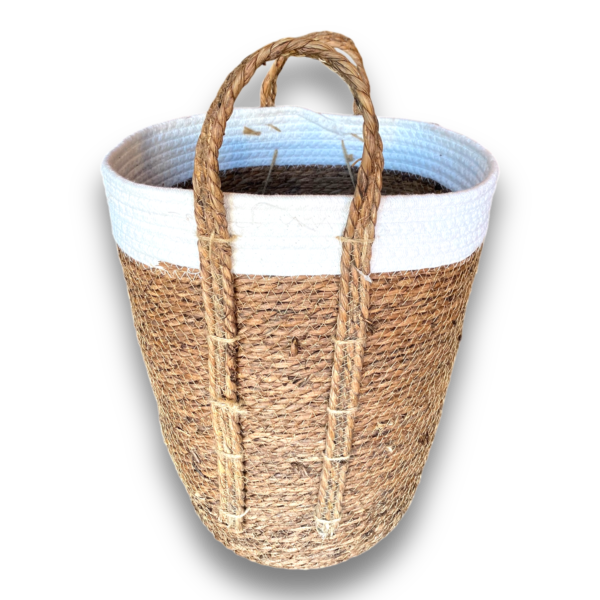 Cesto Fibra Natural Corda PQ 30 x 40cm - Image 2
