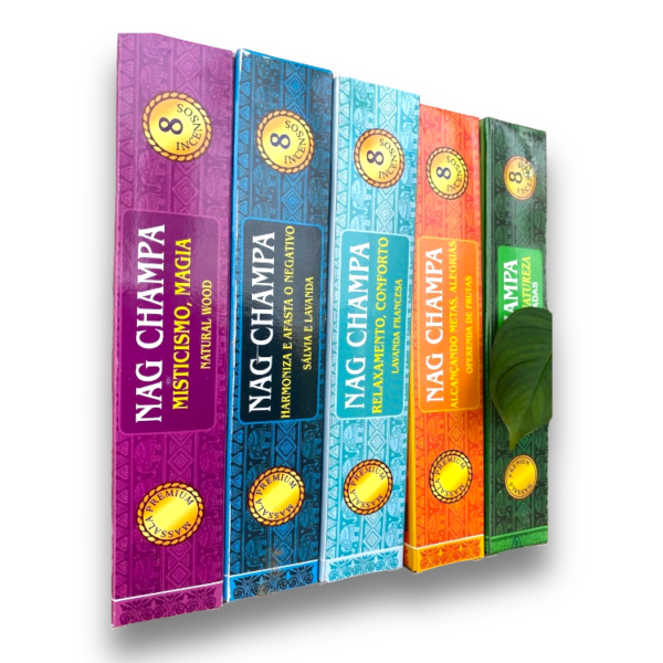 Incenso Nag Champa Massala Premium Aromas