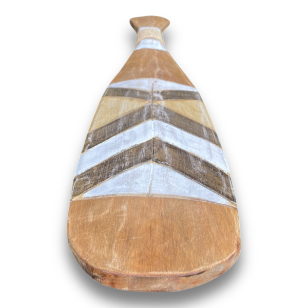 Remo Artesanal em Madeira Maciça 92 x 17cm - Image 3