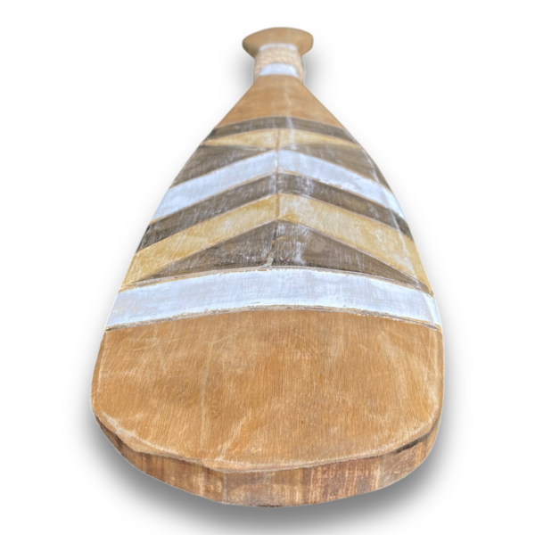 Remo Artesanal em Madeira Maciça 100 x 19cm - Image 4